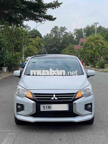 Mitsubishi Attrage 2022 Số sàn 54100 km Trắng
