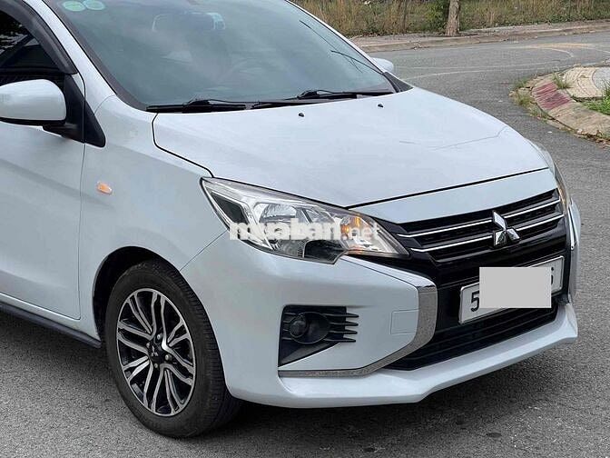 Mitsubishi Attrage 2022 Số sàn 54100 km Trắng