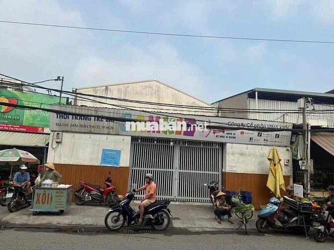 BÁN LÔ ĐẤT ĐẸP MẶT TIỀN ĐƯỜNG TRẦN THỊ CỜ (MẶT CHỢ) PHƯỜNG THỚI AN QUẬ