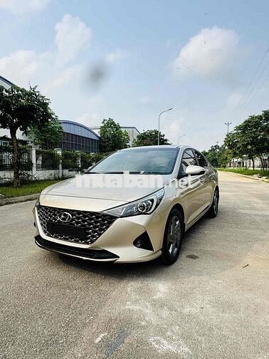 Hyundai Accent 2021 Vàng cát 8000 km