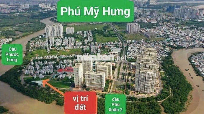 🌺Bán đất shr* Khu TĐC Phú Mỹ Q7* Dt 5x18m- Giá 7.8 tỷ ( Giá tốt )💥