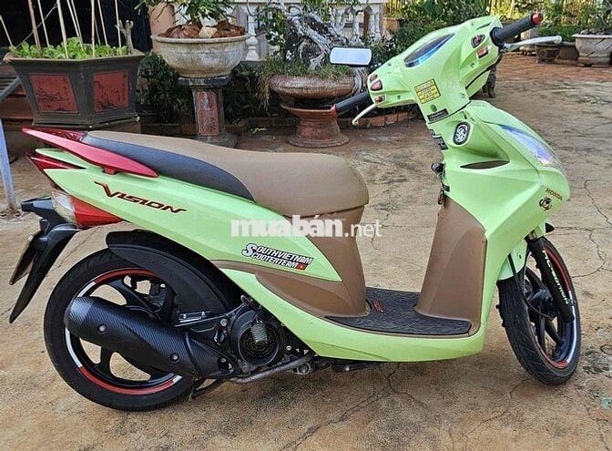 Honda Vision 2014 Xanh lá