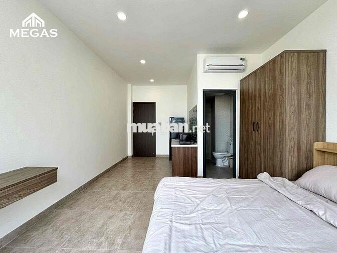 CĂN HỘ DỊCH VỤ ĐẦY ĐỦ NỘI THẤT - BAN CÔNG NGAY NGUYỄN THÁI SƠN