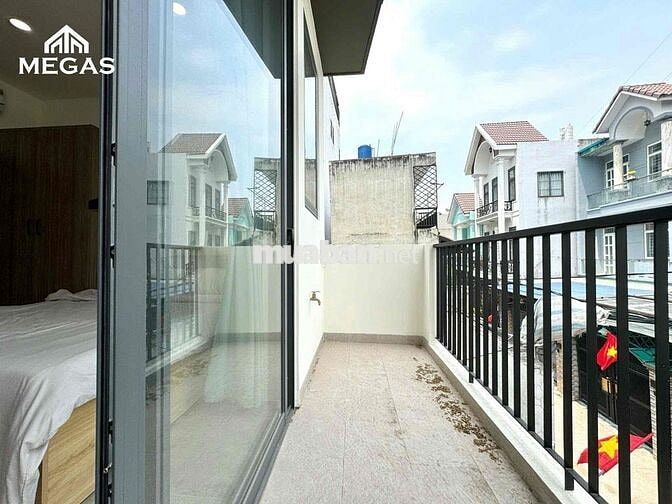 CĂN HỘ DỊCH VỤ ĐẦY ĐỦ NỘI THẤT - BAN CÔNG NGAY NGUYỄN THÁI SƠN