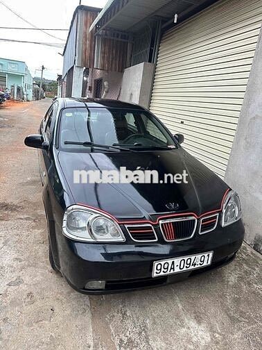 Daewoo Lacetti 2004 Đen Số sàn