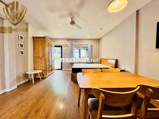 CHO THUÊ STUDIO 70m2 CÓ SÂN VƯỜN BAO CHILL MẶT TIỀN HOÀNG SA BAO PQL