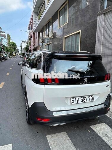 Peugeot 5008 đời 2019 ,đi được 5vạn km ,màu trắng