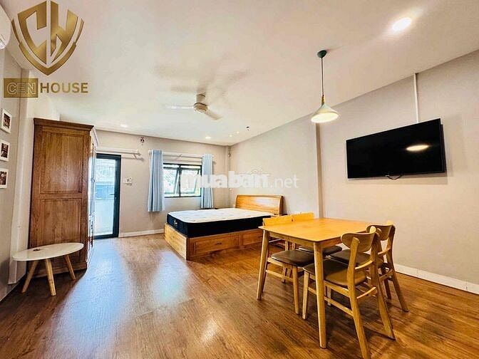 CHO THUÊ STUDIO 70m2 CÓ SÂN VƯỜN BAO CHILL MẶT TIỀN HOÀNG SA BAO PQL