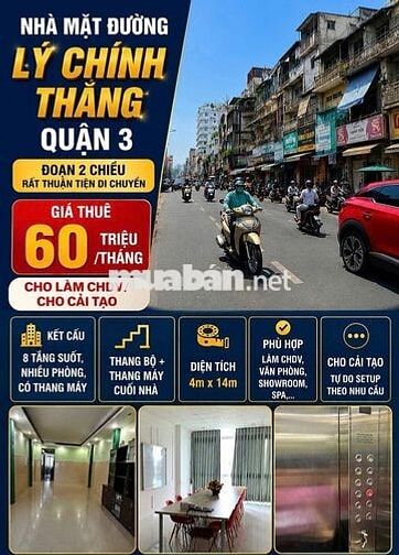 NHÀ VIEW MẶT TIỀN NGUYỄN ĐÌNH CHIỂU QUẬN 3 - 4PN Ở LIỀN - CHỈ 15 TRIỆU