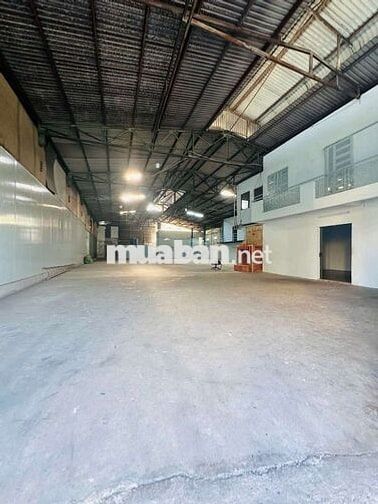 Xưởng đường Mã Lò 800m2 (70tr/tháng)