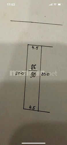 Bán nhà khu Tân Mai, Hoàng Mai, sổ đỏ 90 m2,  thực tế gần 100 m2x5,5T