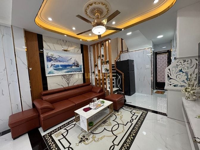 4 Lầu CAO CẤP Khu Hiếm Nhà Bán Thiết kế cổ điển HXH Trần Quang Diệu