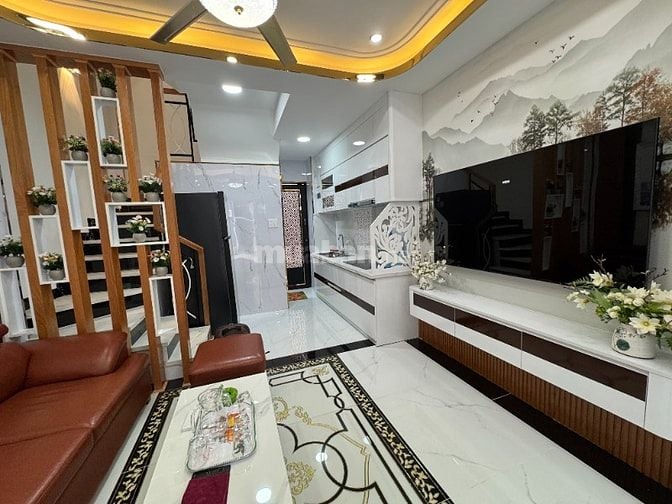 4 Lầu CAO CẤP Khu Hiếm Nhà Bán Thiết kế cổ điển HXH Trần Quang Diệu
