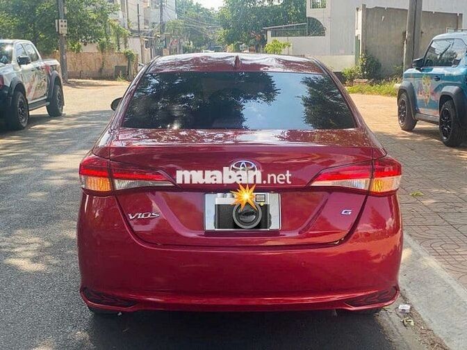 Toyota Vios G 2020 Đỏ 82000 km