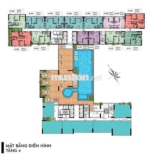 Cần bán gấp căn A&T Sky Garden B-02 2PN 2WC 2ty35x