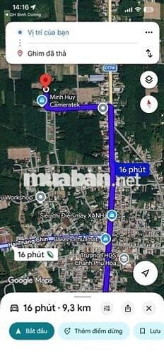 Bán Đất Chánh Phú Hoà , 2tỷ4xx ,Có ht Bank  Tdt 7x90 tdt 632m 200m ODT