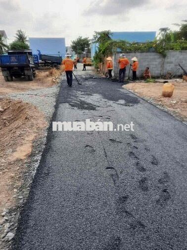 12 Lô đất thổ cư mặt tiền đường GTNT xe hơi 7 chỗ chạy được, đường thô