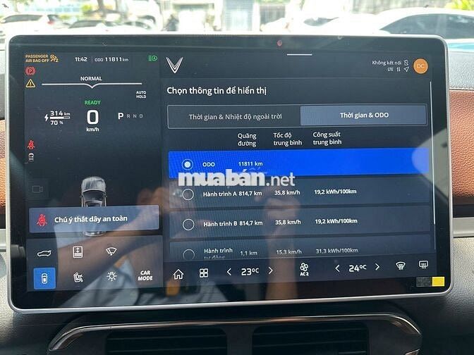 Vinfast VF8 Lux 2024  - Màu xám - 1v2km - Mua pin
