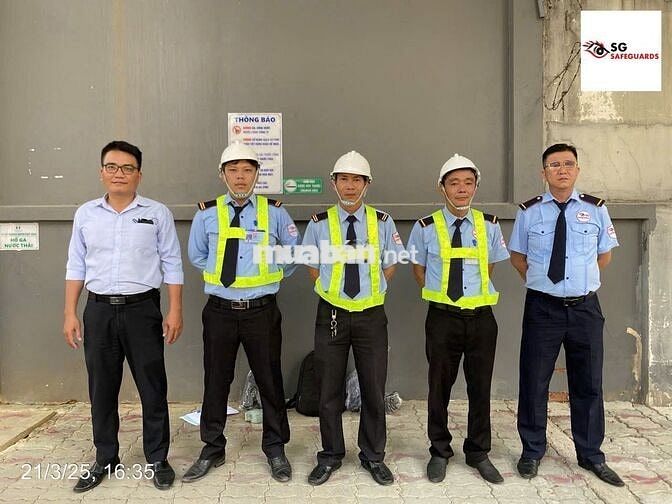 TUYỂN DỤNG 20 BẢO VỆ KCN NHÀ BÈ, CÁC QUẬN TP.HCM