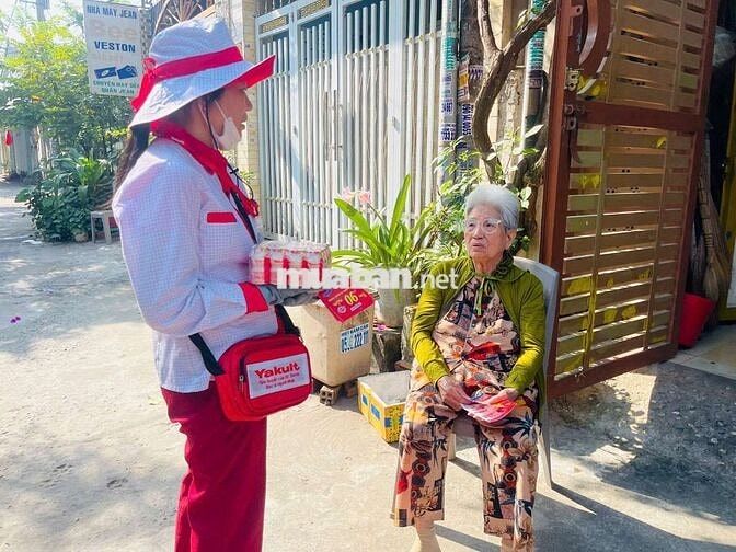 Tuyển nữ bán hàng KV Quận 6,8 làm ngay