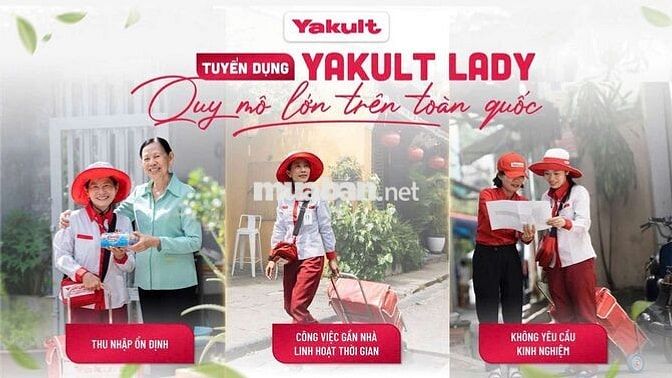 Tuyển nữ bán hàng KV Quận 6,8 làm ngay