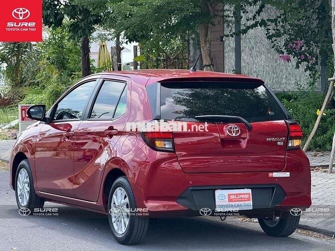 Toyota Wigo 2025 1.2G Đỏ 7.000KM