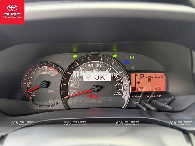 Toyota Wigo 2025 1.2G Đỏ 7.000KM