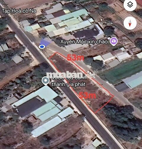 🔥 2MT Hồ Tràm – Ngang 53m – 675m² – 6.8 Tỷ