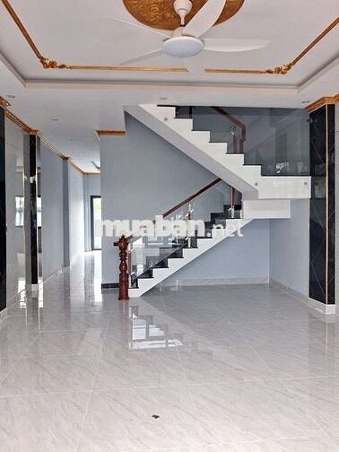 nhà bán 1 Trệt 1 Lầu. 5X20 thổ cư, mới Xây , Xã phước Vĩnh an  