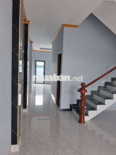 nhà bán 1 Trệt 1 Lầu. 5X20 thổ cư, mới Xây , Xã phước Vĩnh an  