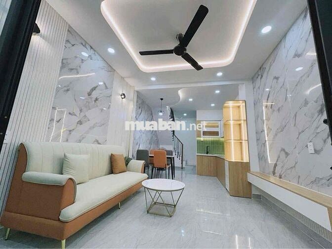 Chỉ: 4Tỷ750 - NHÀ NGAY Chợ Thị Nghè – Sát Q1 Diện tích: 30m2 - Vuông A