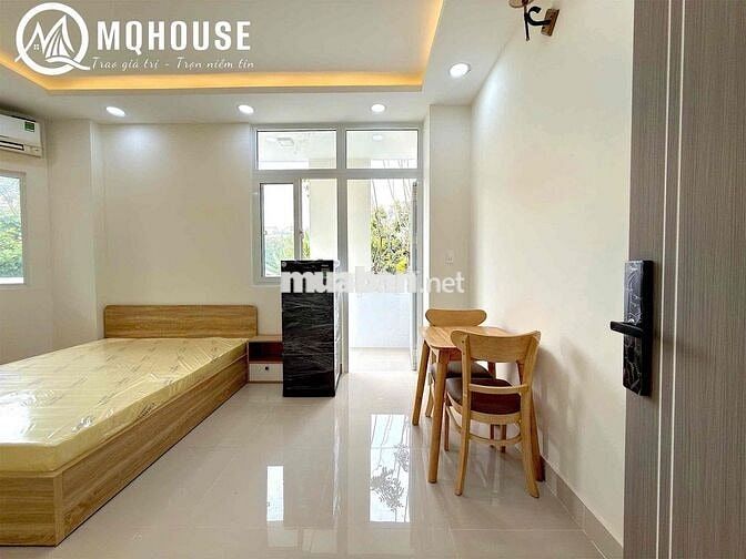 CHO THUÊ CĂN HỘ DẠNG STUDIO NỘI THẤT CAO CẤP NGAY TRUNG TÂM Q7, TDTU