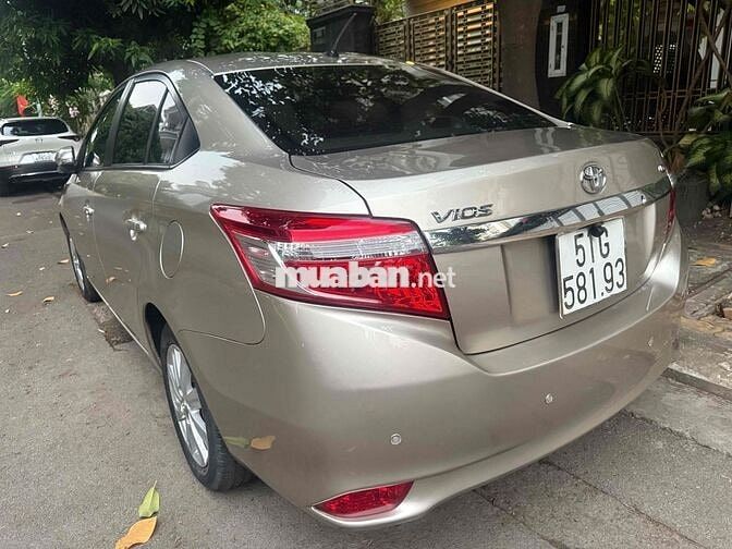 Toyota Vios 2018 G 73.000 km Vàng cát