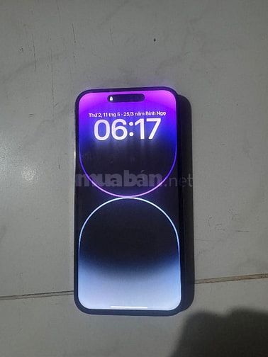 Iphone 14 pro max 128g màu tím