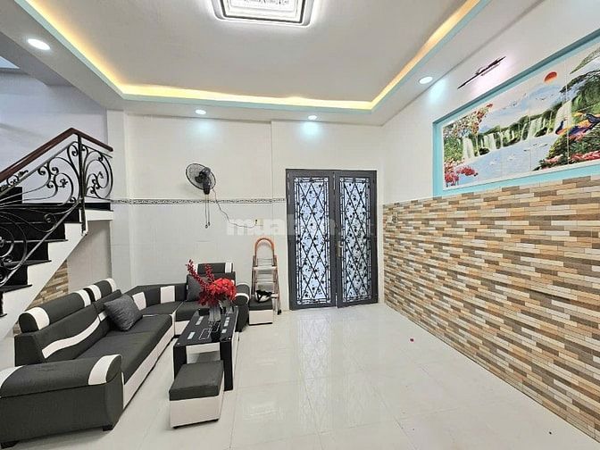 Nhà mới 1269/13 Phạm Thế Hiển, P5, Q8, 1trệt, 1lầu Ngang 9m, sâu 6m