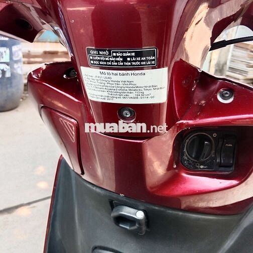 Honda Lead 2017 màu Đỏ chính chủ.