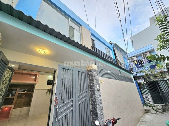 Nhà mới 1269/13 Phạm Thế Hiển, P5, Q8, 1trệt, 1lầu Ngang 9m, sâu 6m