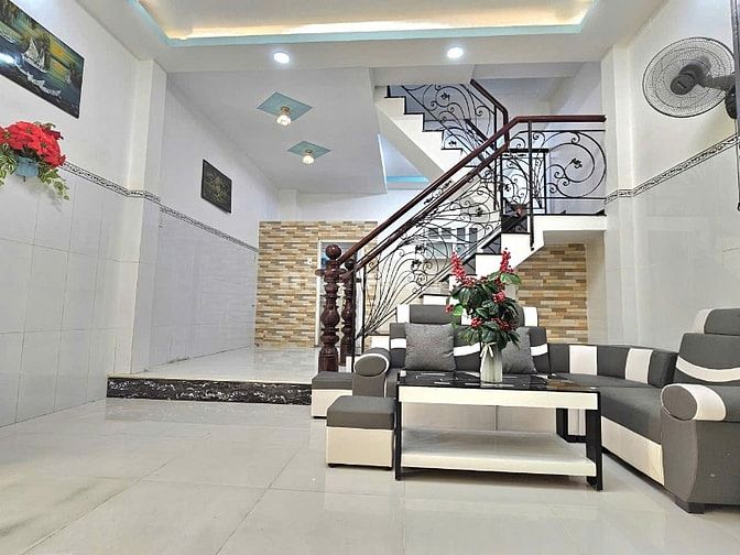 Nhà mới 1269/13 Phạm Thế Hiển, P5, Q8, 1trệt, 1lầu Ngang 9m, sâu 6m