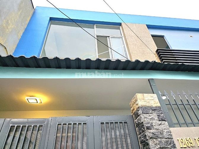Nhà mới 1269/13 Phạm Thế Hiển, P5, Q8, 1trệt, 1lầu Ngang 9m, sâu 6m