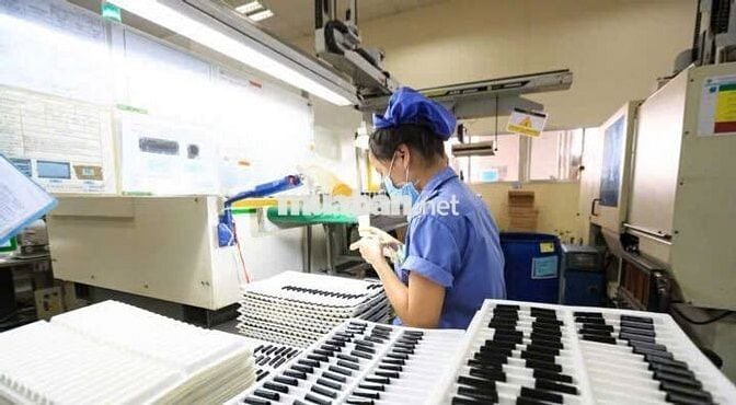 TUYỂN DỤNG 10 LĐPT SẢN XUẤT LINH KIỆN NHỰA