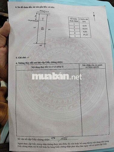 về quê cần tiền ban gấp 100m đất có Nhà trên đất