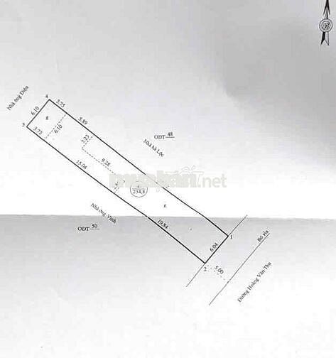 Mặt bằng, nhà nguyên căn 6x40 , nga 3 Hoàng văn thụ và Ngô Mây