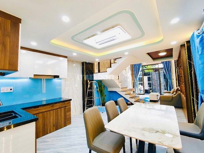 Nhà Mới Xây Đầy Đủ Nội Thất Sổ Hồng Riêng Hoàn Công Gần 6 Tỷ