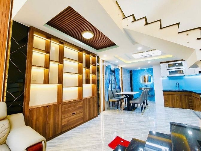 Nhà Mới Xây Đầy Đủ Nội Thất Sổ Hồng Riêng Hoàn Công Gần 6 Tỷ