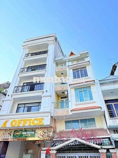 BÁN NHÀ MẶT TIỀN HOÀ HƯNG QUẬN 10 DT 5.25m x 12m 5 TẦNG GIÁ 17 TỶ