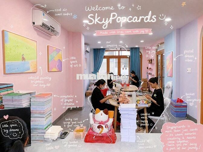 SKYPOPCARDS VIETNAM - TUYỂN NỮ LẮP RÁP THỦ CÔNG