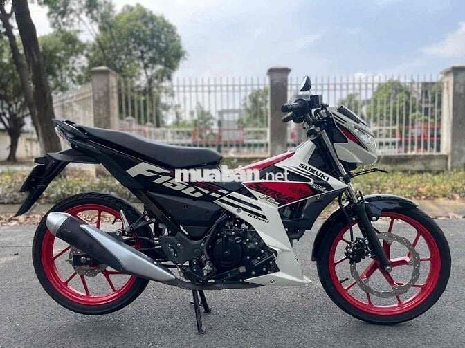Suzuki Satria F150 Trắng, đỏ, đen