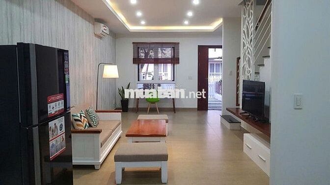 Bán nhà liền kề full nội thất, Sổ riêng, 5 x20 trệt 1lầu. an ninh 24/7