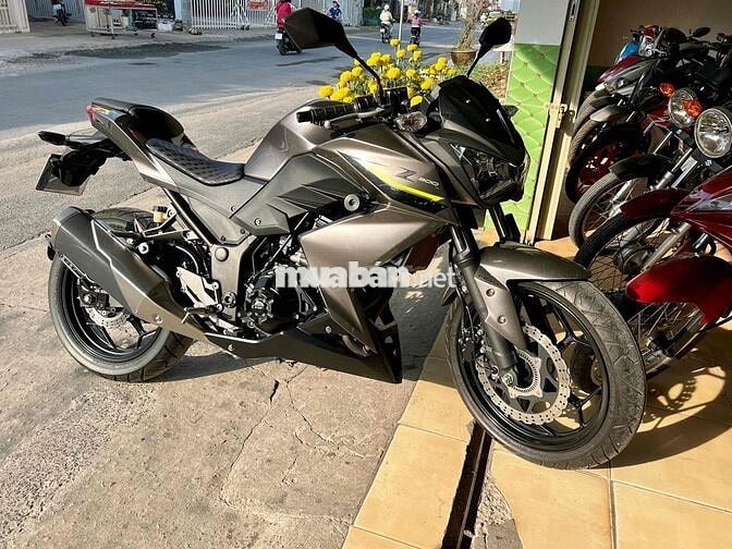 Kawasaki Z300 2017 3000km Xám
