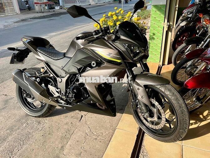 Kawasaki Z300 2017 3000km Xám